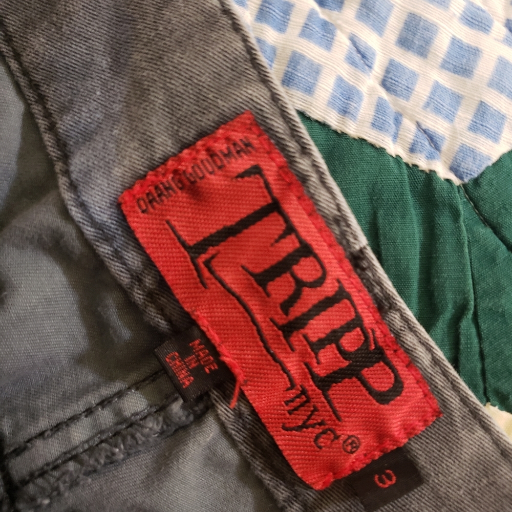 Camoflauge Gray Tripp NYC Knee Length Pants - Picture 2 of 7